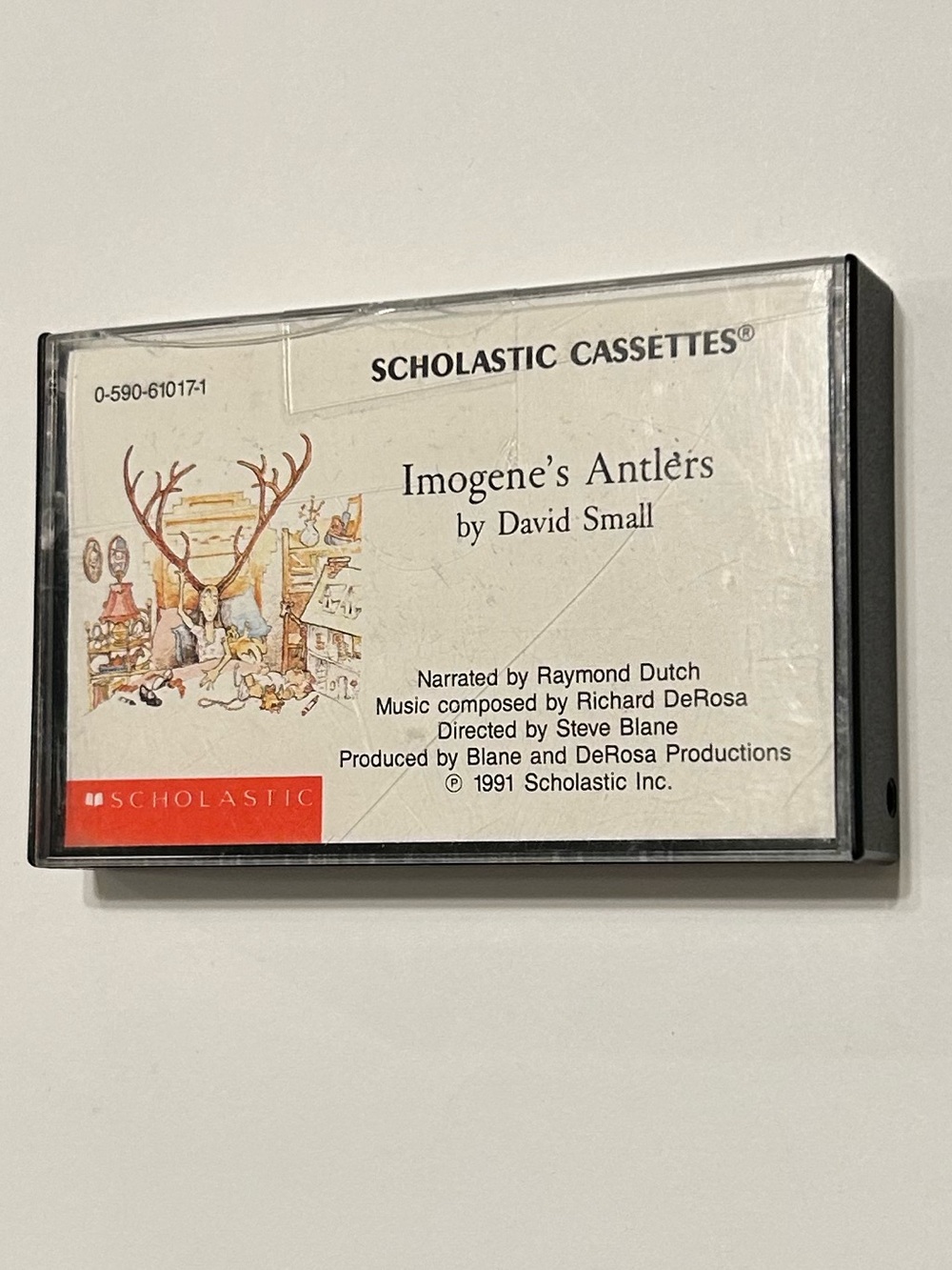 Scholastic Cassettes Imogene’s Antlers